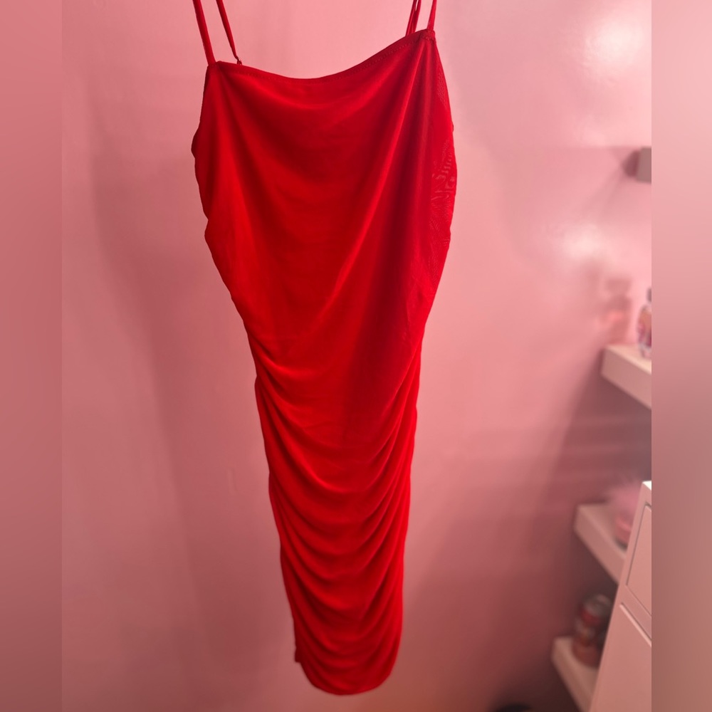 Red forever 21 dress